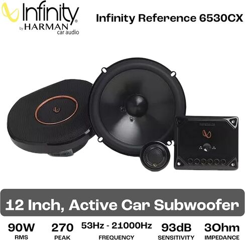 Infinity REF-6530CX Reference 6.5 Inch Two-Way Component System with Crossovers in Kuwait