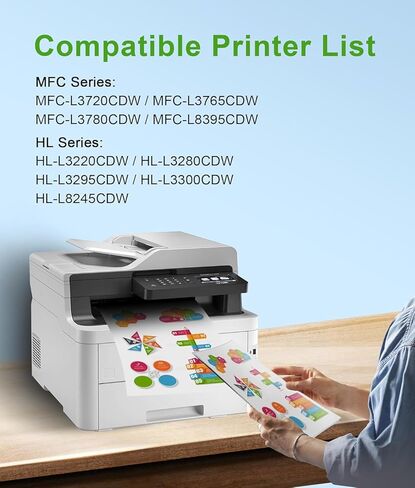 خرطوشة حبر TN229XL TN229XLY صفراء عالية الإنتاجية متوافقة مع بديل Brother TN229XL TN-229XL TN229 لطابعات Brother MFC-L3780CDW MFC-L3720CDW HL-L3280CDW HL-L3300CDW (عبوة واحدة) in Kuwait