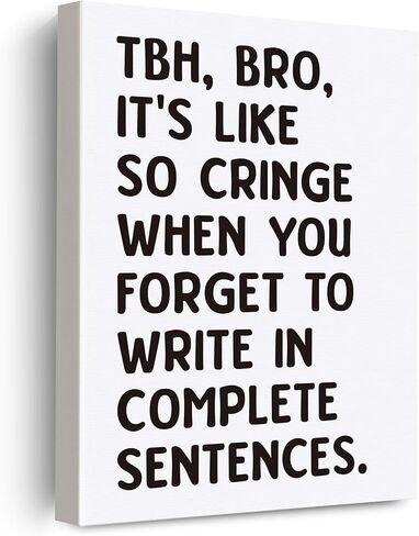 evxid مضحك الفصول الدراسية ديكور قماش المشارك اللوحة جدار الفن الإنجليزية الفصول الدراسية جدار ديكور المدرسة الثانوية الفصول الدراسية الزينة طباعة الأعمال الفنية مؤطرة جاهزة للتعليق للرياضيات الفصول الدراسية 12 × 15 بوصة in Kuwait