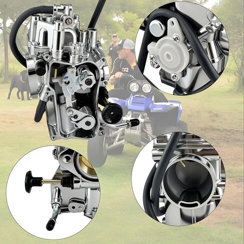 Carburetor Kit Fit For Yamaha YFM350 Moto-4 1987-1990 & 1992-1995,Warrior 350 YFM350 1987-2004,Big Bear 350 YFM350 1987-1998, Kodiak 400 YFM400 1996-1998 in Kuwait