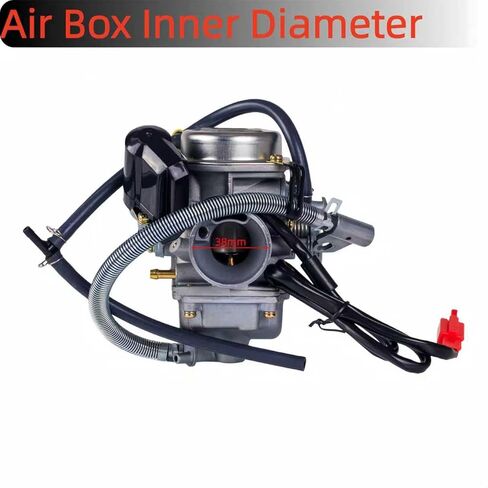 High Performance GY6 150cc Carburetor 24mm PD24J for 4 Stroke 125cc 152QMJ 157QMJ Engines Electric Choke Fit for Scooter ATV Go Kart Moped UTV Motorcycle with Carb Jets Kit in Kuwait