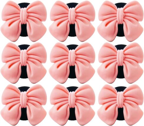 9 قطع من مشابك فتحة تهوية السيارة ذات القوس الوردي، ملحقات السيارة ذات القوس الوردي، ملحقات تنفيس السيارات اللطيفة والأنيقة، أشياء ساحرة للنساء، ملحقات داخلية جمالية بمشبك لمعظم المركبات in Kuwait