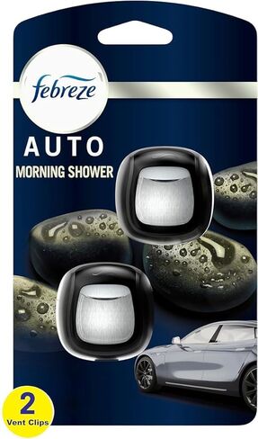 Generic Febreze Car Air Freshener Vent Clips - 2 Clips - 0.07 Fl Oz (Smoke Odor Fighter) in Saudi Arabia