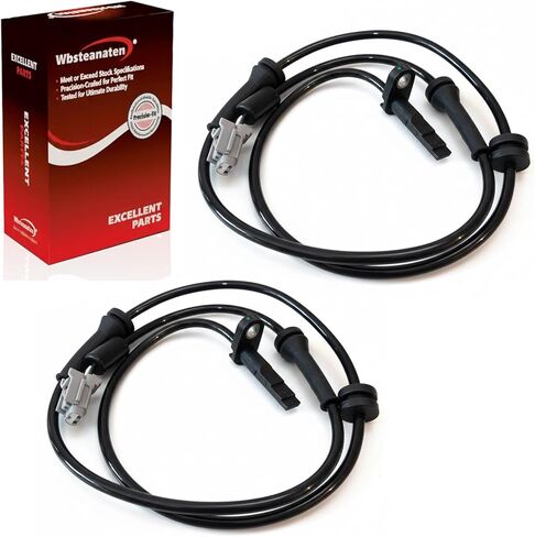 ABS Wheel Speed Sensor 2Pcs: Front Left & Right Compatible with Nissan 2007-2014 Altima L4 2.5L V6 3.5L, 2009-2010 Maxima V6 3.5L, 2012-2014 Maxima V6 3.5L in Kuwait