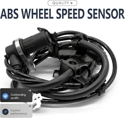 2PCS Rear Left and Right Abs Wheel Speed Sensor Compatible with Mitsubishi Galant 4670A121 4670A373 4670A374 MR569288 ALS1782 ALS1721 06 07 08 09 10 11 2006 2007 2008 2009 2010 2011 in Saudi Arabia