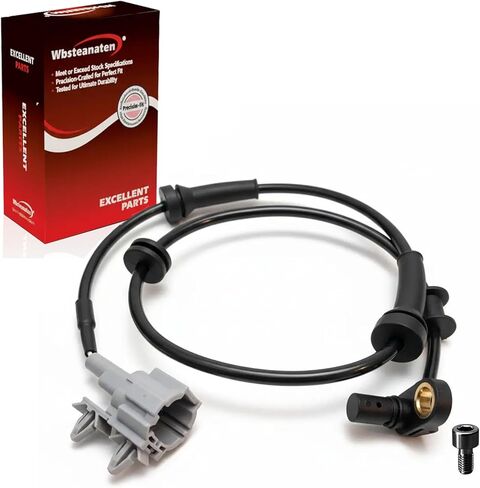 مستشعر سرعة عجلة ABS قطعة واحدة: أمامي يسار ويمين متوافق مع Nissan 2010-2017 Frontier V6 4.0L L4 2.5L L4 2.4L، 2005-2015 Xterra V6 4.0L L4 2.5L، سوزوكي 2009-2012 خط الاستواء L4 2.5L V6 4.0L in Kuwait