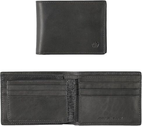 Johnston & Murphy للرجال من Hudson Basketweave Billfold، بني، مقاس واحد in Saudi Arabia