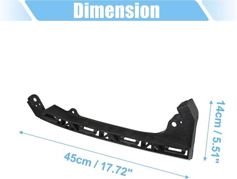 X AUTOHAUX 1 Pair Front Bumper Mount Support Bracket for Honda Fit 2009-2013 71140TK6A00 71190TK6A00 Left and Right Side in Saudi Arabia