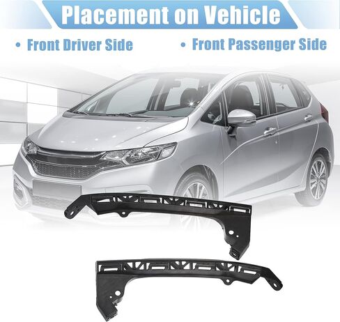 X AUTOHAUX 1 Pair Front Bumper Mount Support Bracket for Honda Fit 2009-2013 71140TK6A00 71190TK6A00 Left and Right Side in Saudi Arabia