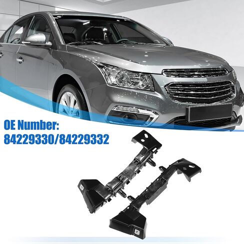 Uxcell 1 زوج الجانب الأيسر الأيمن المصد الأمامي تصاعد دعم قوس رقم 84229330/84229332 لشروليه كروز 2016-2019 in Saudi Arabia