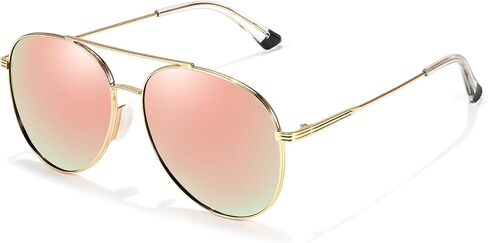 Tangle Free Aviator Sunglasses Polarized Sun Glasses for Women Men with UV Protection 2026 Fashion Shades in Saudi Arabia