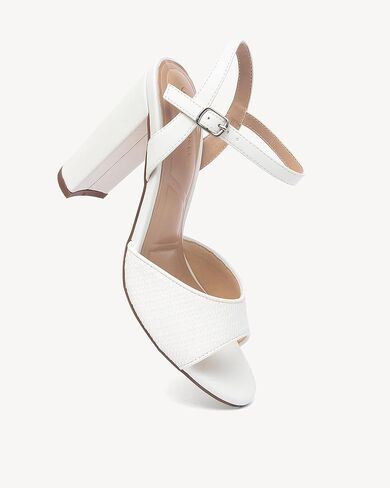 NEWBELLA Women's Heeled Sandals-Chunky Block High Heels with Ankle Strap, Comfortable Open Toe Dress Pumps for Party, Prom in Saudi Arabia