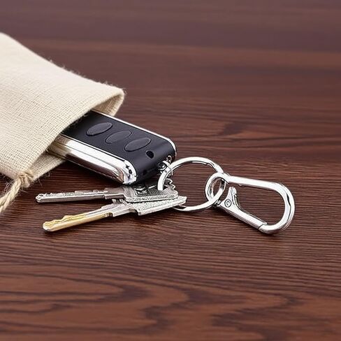 Key Chain Rings Clip,Key Rings for Car Keys,Key Chains Women Cute,Keychains for Women Clip,Carabiner for Keys(Gold+Silver) in Kuwait