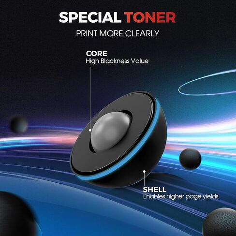 Compatible HP 210X Toner Cartridges 4 Pack 4301fdw 4301 210X Toner Work for HP 4301fdw Toner Cartridges 4201dn 4301fdn 4201dw Printer, for HP 210X hp210x W2100X High Yield in Kuwait