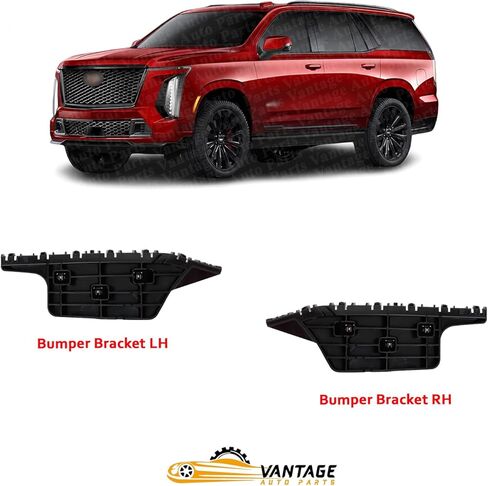 Front Bumper Brackets Driver And Passenger Side Compatible With Cadillac Escalade 2015-2020 | DIRECT REPLACEMENT | 23238319 23238320 | GM1042166 GM1043166 in Kuwait