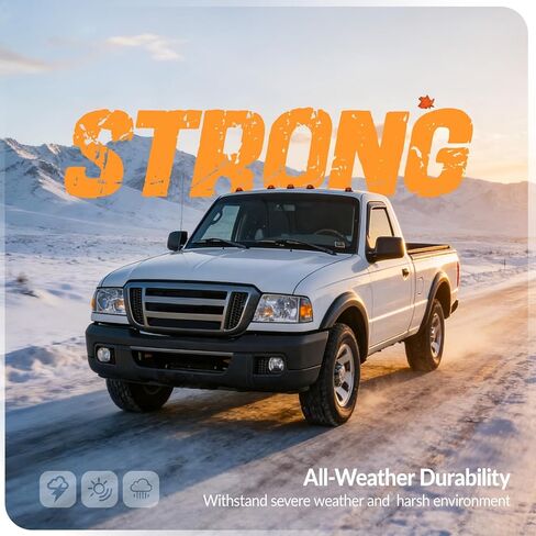 KUAFU Front Bumper Valance Compatible with 2006-2007 Ford Ranger Replacement for 6L5Z17626AAA FO1095218 Bumper Lower Valance Plastic(PP) Textured Black in Saudi Arabia