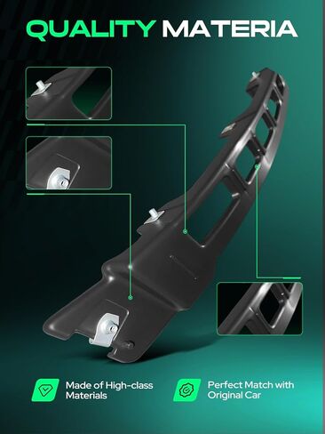YHTAUTO Rear Right Bumper Cover Support Compatible with GMC Terrain 2018-2024, Bumper Bracket in Saudi Arabia