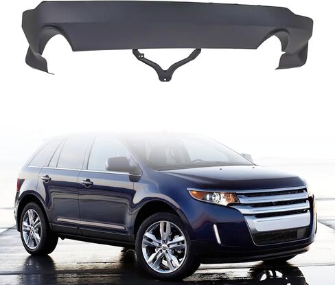 Rear Lower Bumper Cover FO1115100 Compatible for 2011-2014 Ford Edge SE/SEL/Limited Models Textured in Kuwait