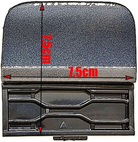 2in1 Rear Tow Cover for 18-21 BMW X4 G02 M Aerodynamics Fit 20dX 20iX 25dX 30dX 30iX M40dX M40ix xDrive sDrive 2018 2019 2020 2021 SAC Bumper Towing Hook Eye Cap in Saudi Arabia