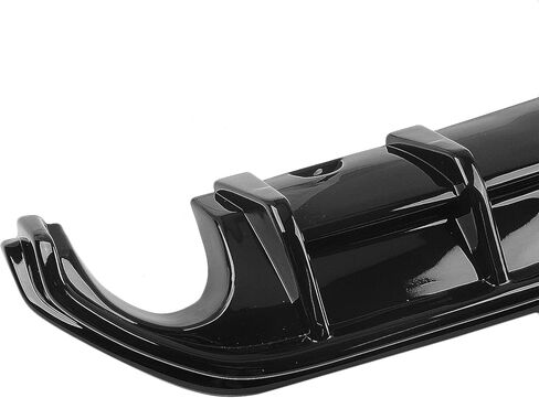 Car Rear Bumper Diffuser Lip Kit with LED Light Black for Nissan Altima 2019-2022 in Kuwait