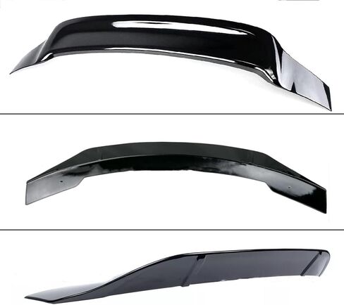Rear Trunk Spoiler Wing and Rear Window Roof Spoiler Compatible with Infiniti G37 G25 2007-2015 4 Doors Sedan High Kick Duckbill R Style Splitter Wing Lip Rear Roof Window Spoiler in Kuwait