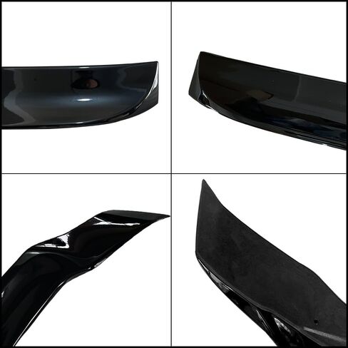 Rear Trunk Spoiler Wing and Rear Window Roof Spoiler Compatible with Infiniti G37 G25 2007-2015 4 Doors Sedan High Kick Duckbill R Style Splitter Wing Lip Rear Roof Window Spoiler in Kuwait