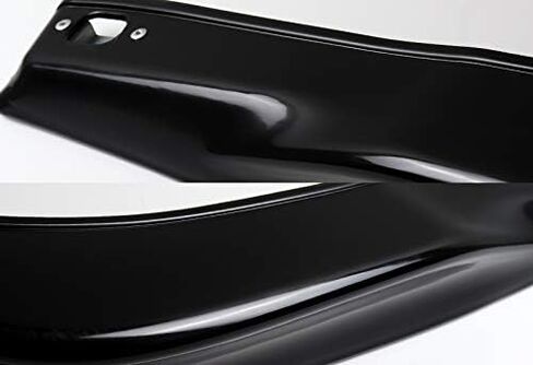 Front Bumper Lip fit for compatible with 2013-2015 Honda Accord 4-DOORSedan Only, Front Bumper Lip Spoiler Air Chin Body Kit Splitter Unpainted Matt Black ABS, 2014 (HFP-Style) in Kuwait