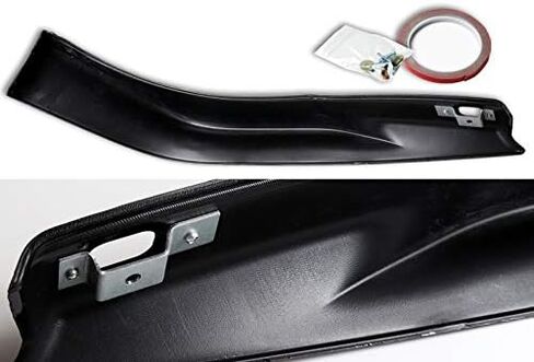 Front Bumper Lip fit for compatible with 2013-2015 Honda Accord 4-DOORSedan Only, Front Bumper Lip Spoiler Air Chin Body Kit Splitter Unpainted Matt Black ABS, 2014 (HFP-Style) in Kuwait