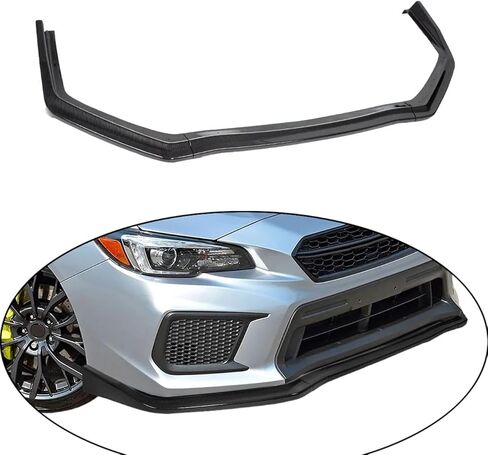 3pcs Front Bumper Lip Spoiler Splitter Compatible with 2015-2020 Subaru Impreza WRX STI Sedan CS Style (Carbon Fiber Look) in Saudi Arabia