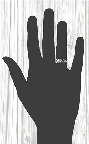 خاتم خرز كوبرولايت فوسيل ديناصور بوب 6 مم من الفولاذ المقاوم للصدأ - فضي - برونز - نحاس - حديد أسود - تيتانيوم - نيوبيوم - 14 قيراط ذهب - 14 قيراط ذهب وردي مقاسات 4-16 in Kuwait