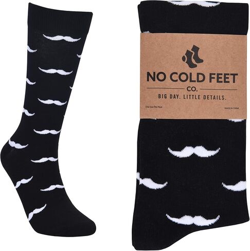 جوارب رجالية مبتكرة من No Cold Feet - جوارب كلاسيكية ناعمة على شكل طاقم، راحة طوال اليوم للعمل أو العمل أو حفلات الزفاف in Kuwait