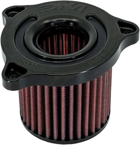 مجموعة غطاء الهواء DNA للمرحلة 2 ومجموعة الفلتر المتوافقة مع Royal Enfield Meteor 350 (21-24) PN: R-RE35CL22-S2-COMBO in Kuwait