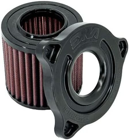 مجموعة غطاء الهواء DNA للمرحلة 2 ومجموعة الفلتر المتوافقة مع Royal Enfield Meteor 350 (21-24) PN: R-RE35CL22-S2-COMBO in Kuwait
