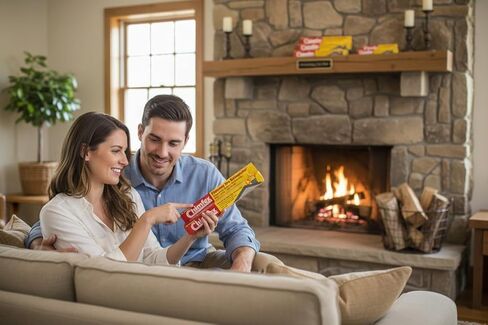 2 Pack of Chimfex By Orion Safety Products - CSIA LAB TESTED AND Approved Chimney Fire Suppressant - Safe, Quick and Easy - Stops Chimney Fires In Homes in Under 22 Secs - MADE IN USA in Kuwait