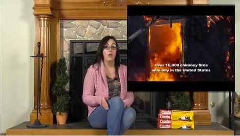 2 Pack of Chimfex By Orion Safety Products - CSIA LAB TESTED AND Approved Chimney Fire Suppressant - Safe, Quick and Easy - Stops Chimney Fires In Homes in Under 22 Secs - MADE IN USA in Kuwait