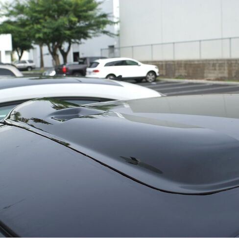 TuningPros DSVT2-025 Compatible with 2007-2014 Cadillac Escalade Type 2 Sunroof Moonroof Top Wind Deflector Visor Thickness 1.4mm 1080mm 42.5" Dark Smoke Set of 1 in Saudi Arabia