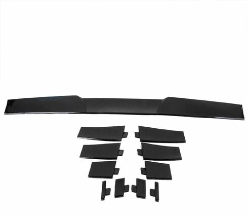 Window Deflector Glossy Black Compatible with 2003-2022 B-M-W 320i 318i 328d 340i 325xi 330i 330Ci Sedan Rear Roof Window Spoiler Wing Adjustale in Saudi Arabia