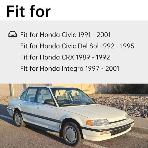 Valve Cover Gasket Set w/Seals & Washers, Replaces 12341-PR3-000 12030-P30-000, Compatible with Honda Civic, Integra, CRX, Civic Del Sol D16 D15 Series Engine in Kuwait