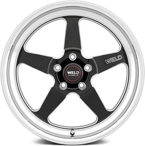 Weld - S104 18x8 Ventura 5x120.65 ET00 BS4.50 Gloss BLK MIL DIA 78.1 (S10488063450) in Saudi Arabia