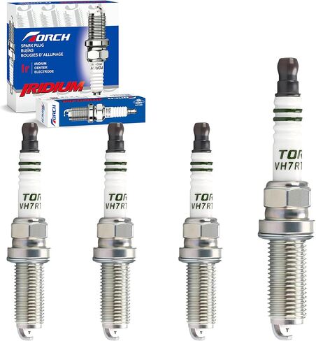 TORCH VH7RTI-11A 8271 Iridium Spark Plug Replace for NGK 93501 LKAR7BIX-11S 94124 ILKAR7L11 Spark Plug,for Toyota Yaris for Scion iA,for Mazda 3 6 CX-3 CX-30 CX-5 CX-50 MX-5 Miata L4,Pack of 4 in Saudi Arabia