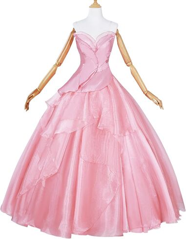 Yejue Elegant Princess Two-Piece Ball Gown Back-Tied Wrap Maxi Dress Halloween Cosplay Events Stage Party Costume in Kuwait