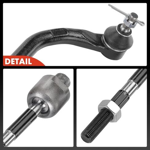 A-Premium Set of 4, Front Inner & Outer Tie Rod End Kit Compatible with Honda Civic 2012-2015 & Acura ILX 2013-2022 in Saudi Arabia