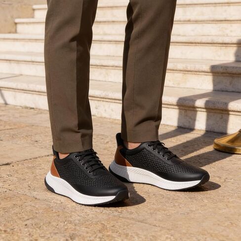 Marcport Men’s Business Casual Sneakers (2026 New) – Lightweight Dress Shoes for Office & Daily Walking in Saudi Arabia
