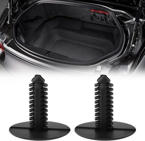 eMagTech 10pcs Interior Trim Clip Trunk Mat Carpet Fastener Compatible with Mazda MX-5 NA NB NC ND Models in Saudi Arabia