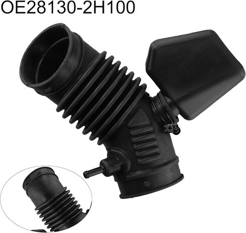 خرطوم آخذ للهواء منظف مجرى الهواء أنبوب خرطوم آخذ للهواء سيارة السيارات تصفية المحرك مدخل هواء/صالح ل Elantra 2007-2013 2.0L خرطوم الجمعية لا شيء مرن فلتر الهواء خرطوم السحب in Kuwait