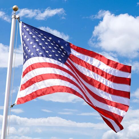 علم Valley Forge US4PN العلم الأمريكي، 4'x6'، أحمر، أبيض، أزرق in Saudi Arabia