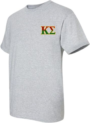 VictoryStore Apparel - Kappa Sigma, Crest and Greek Letter Standard T-Shirt in Kuwait