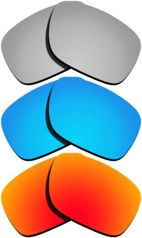 عدسات بديلة باللون الفضي والثلجي والأزرق والبرتقالي والأحمر لـ-Oakley Forehand OO9179 مستقطبة in Kuwait