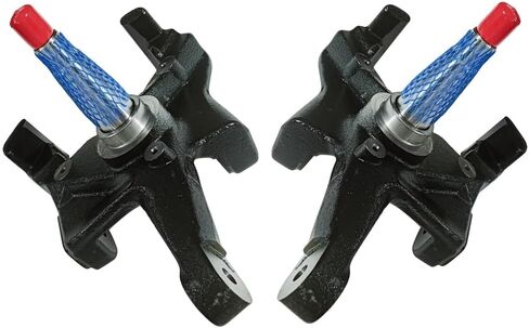 Pair of Front 3" Drop Spindles Steering Knuckle LH&RH Replacement for Chevrolet C30 1975-1986, for Chevrolet C3500 1988-1991, for GMC C3500 1979-1986, 1988-1991 in Kuwait