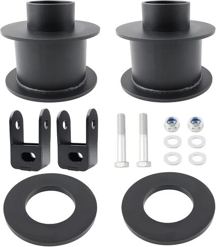 3.5" Front Leveling Kit Compatible with 2005-2024 Ford F250 F350 Super Duty 4WD, 3.5 inch High-Strength Steel Coil Spring Lift Spacers with Shock Mount Extenders & Sound Isolator in Kuwait